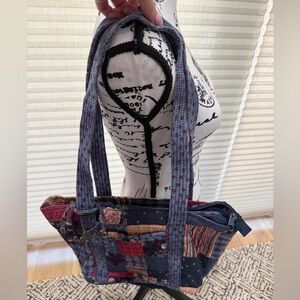 Patchwork Tote Bag - Multicolor